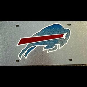 BUFFALO BILLS laser cut license plate or bar decor